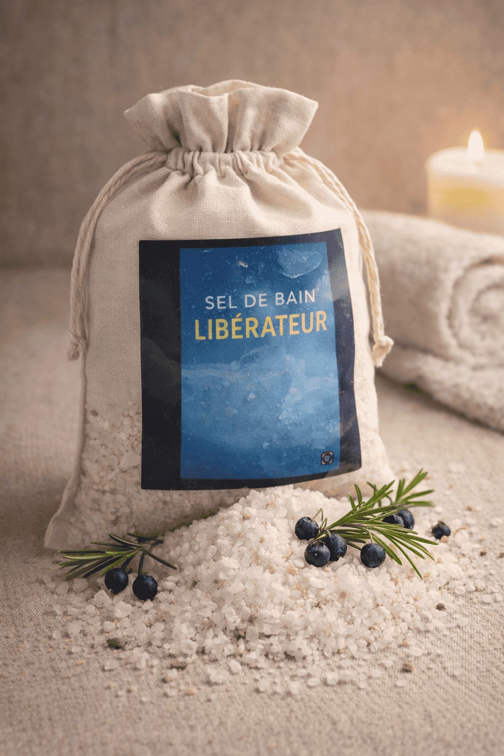 Sel de bain libérateur