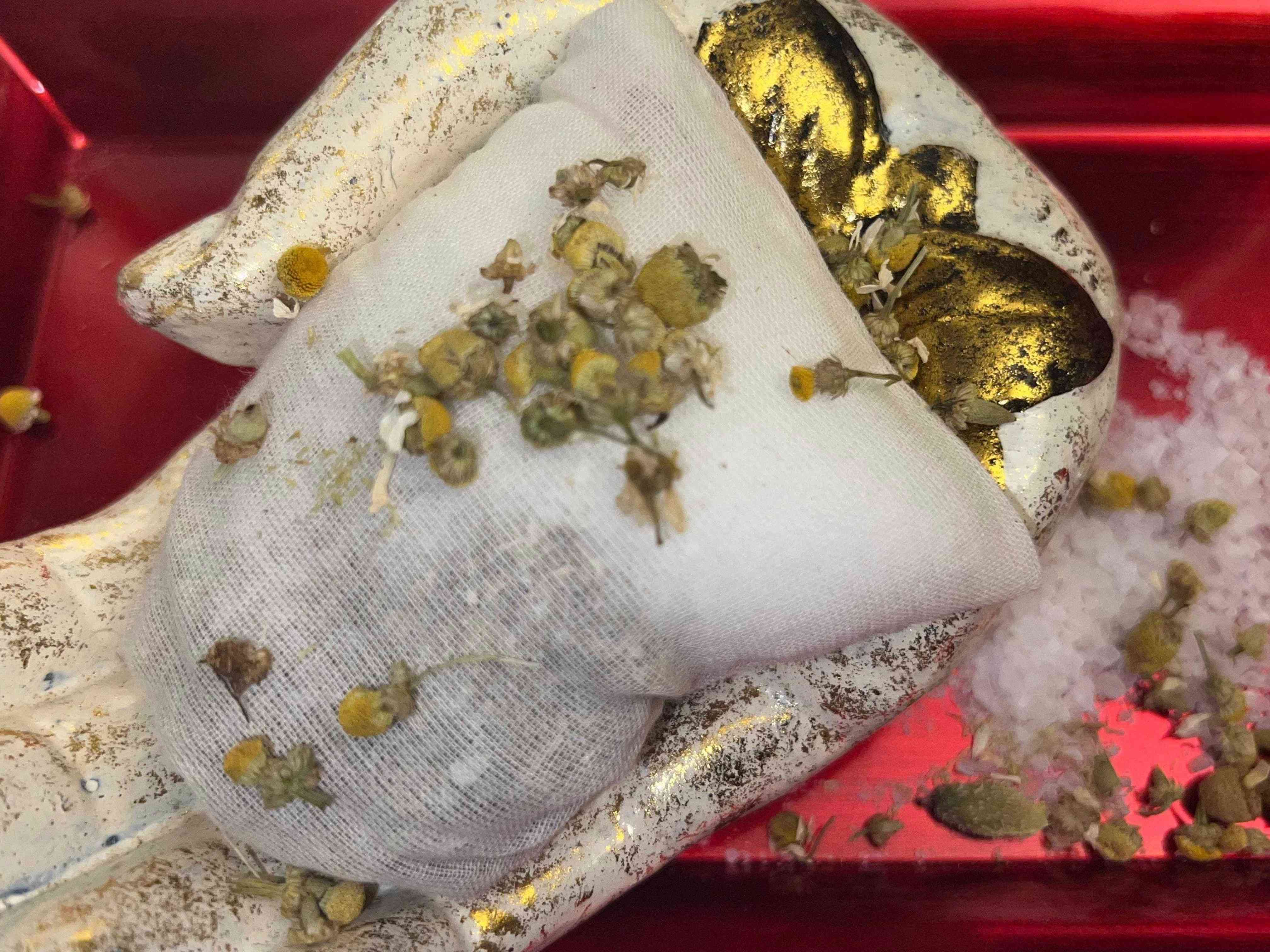 Sel de bain camomille